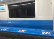 عکس/ ظاهر جدید مترو در روزهای کرونایی