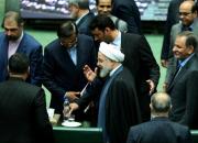 روحانی به صحن مجلس می‌رود 