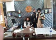 عکس/ حضور طالبان پشت میز اشرف غنی
