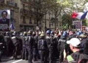نهمین هفته اعتراضات فرانسه علیه سیاست‌های کرونایی دولت +عکس