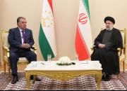 دکتر رئیسی با رئیس‌جمهور تاجیکستان دیدار و گفتگو کرد