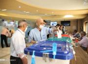 عکس/ جشن انتخابات در بیمارستان بقیه الله (ع)