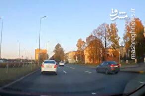 فیلم/ عاقبت لایی کشیدن در خیابان!