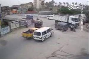 فیلم/ تصادف مرگبار در مصر