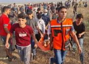 درگیری نظامیان اسرائیل با فلسطینیان در مرز غزه با فلسطین اشغالی