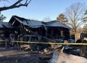 مرگ یک مادر و شش فرزندنش در آتش‌سوزی