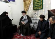 حضور رهبر انقلاب در منزل سرلشکر شهید حسن طهرانی مقدم