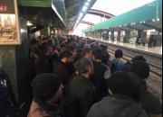 فیلم/ طنین شعار"مرگ برآمریکا" در مترو تهران
