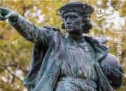 فیلم/ حال و روز مجسمه کریستف کلمب در آمریکا