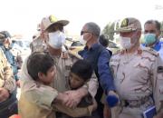 عکس/ کودکان پناهنده افغانستانی در آغوش سردار رضایی