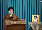 عکس/ سخنرانی رهبر معظم انقلاب اسلامی به مناسبت سال نو