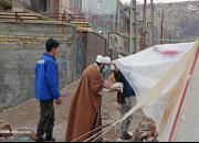 عکس/ حضور روحانیون در مناطق زلزله زده سی سخت