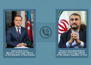 گفت‌وگوی تلفنی وزیران امورخارجه ایران و جمهوری آذربایجان