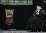 عکس/ عزاداری شام غریبان در حسینیه امام خمینی با حضور رهبر انقلاب