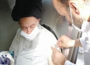 عکس/ آیت‌الله علوی‌گرگانی واکسن ایرانی کرونا دریافت کرد