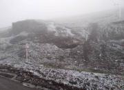 عکس/ بارش برف پاییزی در ارتفاعات اسالم