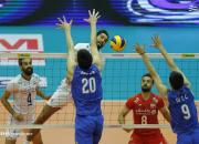 عکس/ دیدار تیم های ملی والیبال ایران و چین