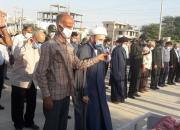 مادر شهید اکبر دهدشتی به فرزندش پیوست