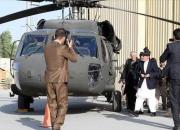 دو فروند بالگرد ارتش افغانستان توسط طالبان منهدم شد