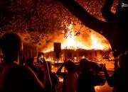 آمریکا در آتش و خون: اغتشاش و هرج‌ومرج مرگبار، مینیاپولیس را به منطقه جنگی تبدیل کرد +تصاویر
