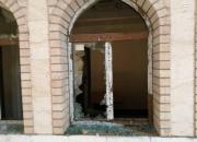 تصاویری از تخریب مدرسه امام محمد باقر (ع) توسط افراد ناشناس