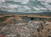 عکس/ دریای زباله‌ها در سواحل خزر!