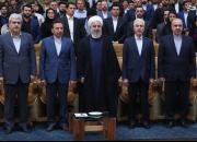فیلم/ اعتراض دانشجویان به روحانی با ترک جلسه!