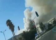 فیلم/ آتش‌سوزی گسترده در پایگاه نظامی رژیم صهیونیستی