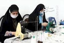 فیلم/ گزارش شبکه آمریکایی از کارگاه‌های جهادی تولید ماسک در تهرا