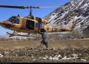 تصاویر | سقوط هلی‌کوپتر در استان چهارمحال و بختیاری