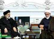 عکس/ دیدار رئیس مجلس خبرگان و رئیس قوه قضائیه با تولیت آستان قدس