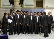 اجرای گروه تواشیح نورالهدی در اختتامیه نمایشگاه قرآن+صوت