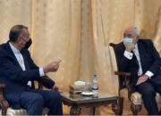 نشست خصوصی ظریف و امیرعبداللهیان در محل وزارت امور خارجه + فیلم