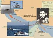 وقتی ایران کشتی و هلیکوپتر آمریکایی را زد + عکس و نقشه