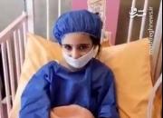 فیلم/ پیغام جالب کودک بستری در بیمارستان برای مادر پرستارش