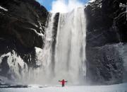 عکس/ آبشار زیبا در ایسلند