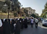 هدیه دانشجویان ایرانی به سفارت هند برای کشتار کشمیر +عکس