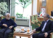 عکس/ دیدار حاج قاسم با استاندار خراسان رضوی