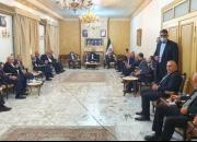 دیدار وزیر خارجه ایران با جمعی از شخصیت‌های برجسته لبنان