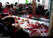 عکس/ تشییع و تدفین پیکر دو شهید گمنام در اهواز