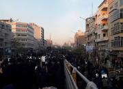 فیلم/ سیل جمعیت در خیابان‌های منتهی به دانشگاه تهران