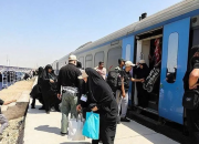 جابه‌جایی رایگان زائران اربعین با ریل‌باس در مسیر خرمشهر-شلمچه