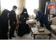 دیدار قالیباف با خانواده شهید سلامت مهدی حبیب پور