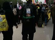 یاد شهیدان «هادی» و «زین‌الدین» در پیاده‌روی اربعین حسینی(ع)+عکس