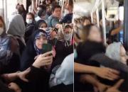 فیلم/ دیدار دو نفر از افراد حاضر در درگیری BRT تهران