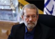  لاریجانی: تحریم‌ها علیه ایران خلاف مقررات بین‌المللی است