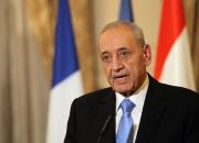 رئیس پارلمان لبنان کشورش را به کشتی «تایتانیک» تشبیه کرد