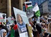 تظاهرات مردمی در اروپا علیه جنایات اسرائیلی‌ها