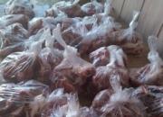 توزیع ۴ هزار بسته غذای نذری و گوشت در شهر آیسک