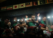 خوشحالی تیم ملی کبدی‌ آقایان پس از پیروزی مقابل هند+ فیلم